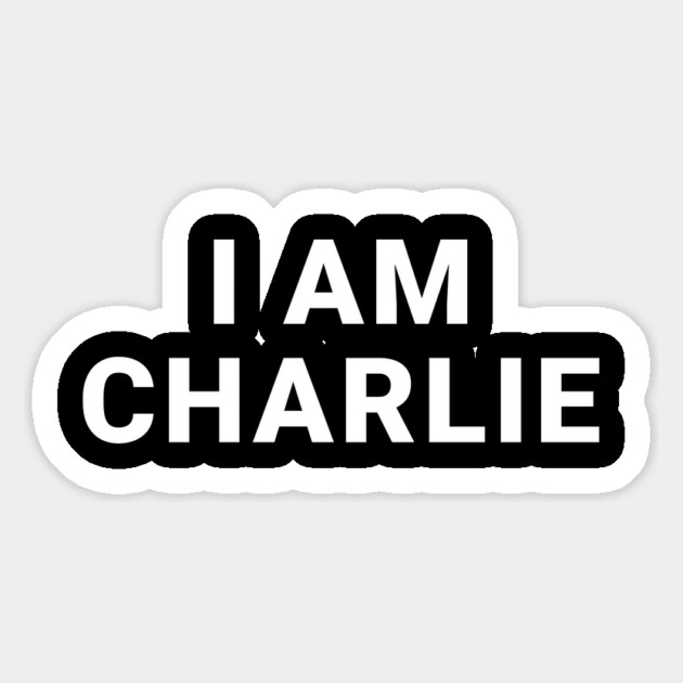I Am Charlie Magnet by ArtistTee ⭐⭐⭐⭐⭐