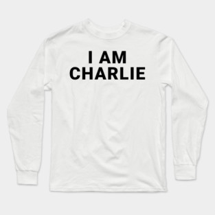 I Am Charlie Long Sleeve T-Shirt