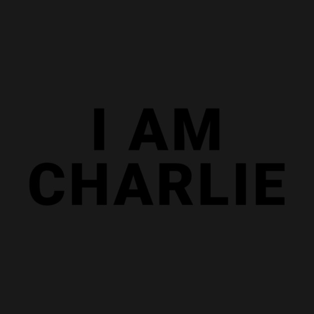 I Am Charlie by ArtistTee ⭐⭐⭐⭐⭐