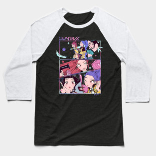 Huntrix   Kpop Demon Hunters Baseball T-Shirt