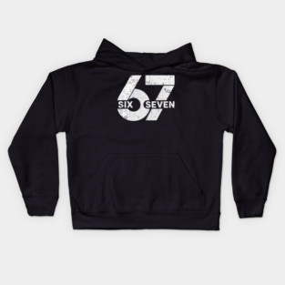 67 Six Seven Meme Kids Hoodie