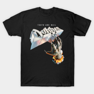 Dokken Tooth and Nail Classic Heavy Metal Album Art T-Shirt