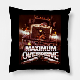 Maximum Overdrive Horror Movie Pillow
