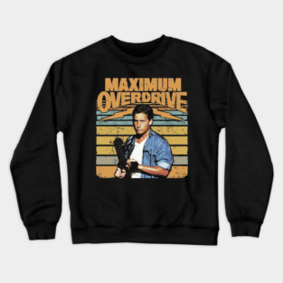 Maximum Overdrive Retro Movie Crewneck Sweatshirt