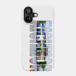 RICHMOND - Outback North QLD Federal Palace Hotel Main Street Phone Case