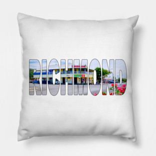 RICHMOND - Outback North QLD Federal Palace Hotel Main Street Pillow