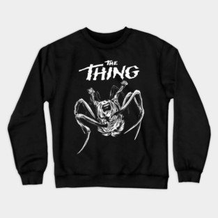 The Thing Spider Head Horror Sci Fi Mutation Crewneck Sweatshirt