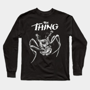 The Thing Spider Head Horror Sci Fi Mutation Long Sleeve T-Shirt