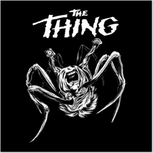 The Thing Spider Head Horror Sci Fi Mutation Posters and Art