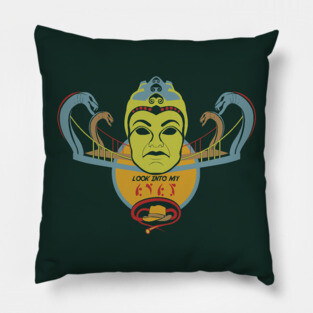 Look Into My Eyes - Indiana Jones Artwork Pillow