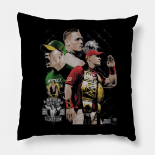 John Cena Prototype Collage Pillow