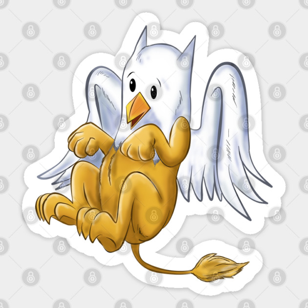 CUTE BABY GRIFFIN Sticker by droidmonkey