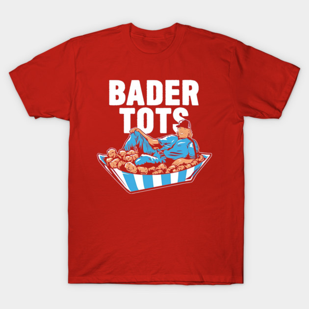 Harrison-Bader Philly Bader Tots Baseball T-Shirt TeePublic