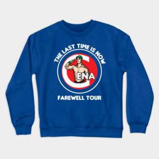 The last time is now, John Cena farewell tour 2025, John Cena farewell tour 2026, John Cena farewell tour the last time is now Crewneck Sweatshirt