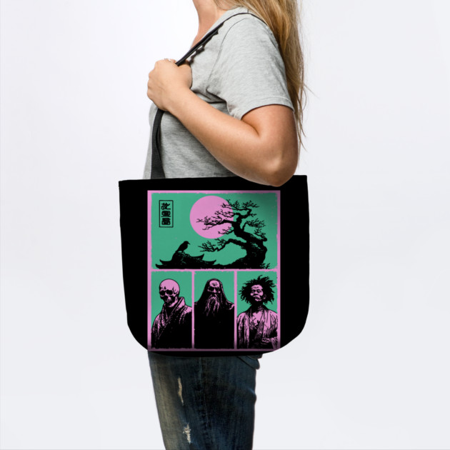 Zen Masters Memento Mori - Ukiyo-e Bushido Philosophy by TuncGK