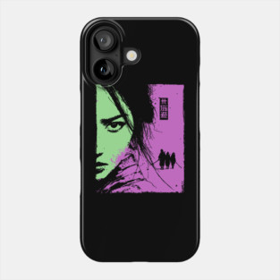 Female Ronin - Ukiyo-e Wandering Swordswoman Phone Case