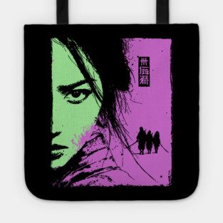 Female Ronin - Ukiyo-e Wandering Swordswoman Tote
