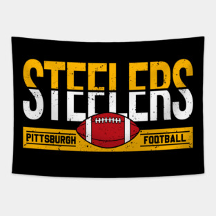 Steelers Pittsburg Retro Vintage Tapestry