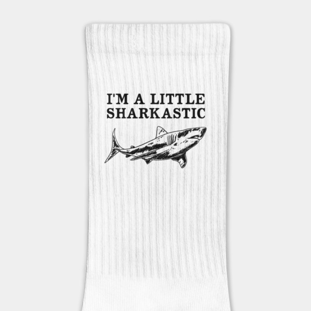 Funny Shark Quote by Hays Robert Print