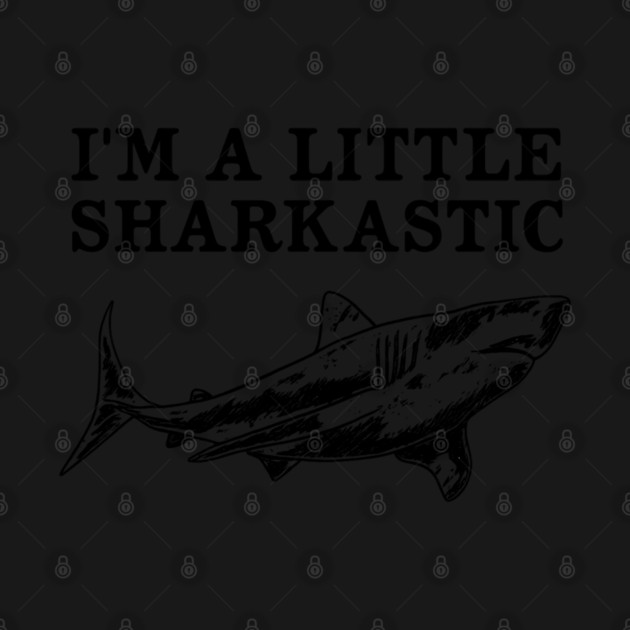 Funny Shark Quote by Hays Robert Print