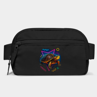 Retro Neon Chinese Box Turtle Bag