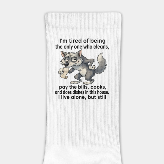 Solo Life Wolf by Hays Robert Print