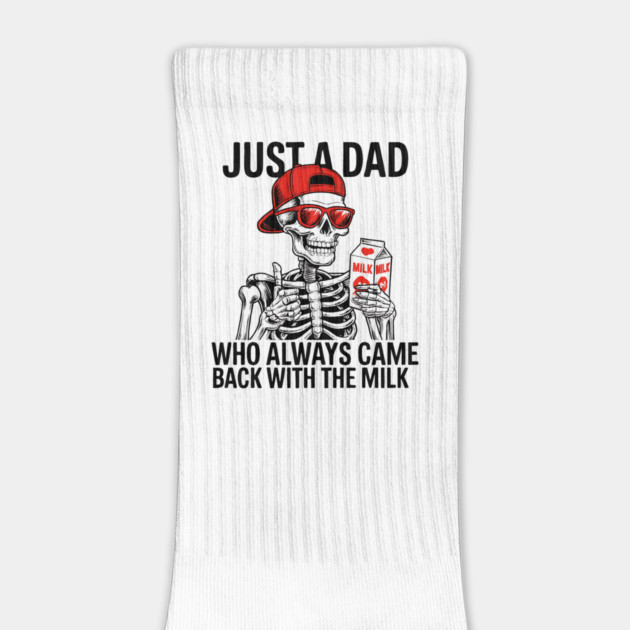 Just A Dad Who Came Back With The Milk by Hays Robert Print