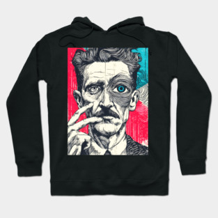 George Orwell: Living in an Orwellian Fiction Hoodie