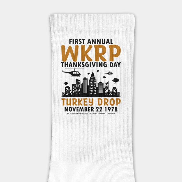 Thanksgiving WKRP Turkey Drop by Hays Robert Print