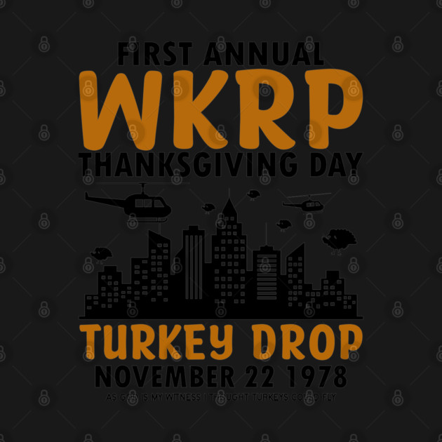 Thanksgiving WKRP Turkey Drop by Hays Robert Print