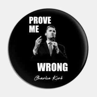 Charlie Kirk tribute 3 Pin