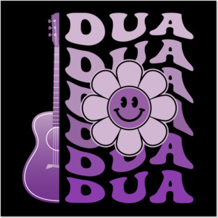 Dua Personalized Name I Love Dua Vintage Retro 80s 90s Meme Posters and Art