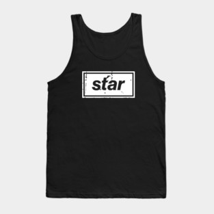 Star - Oasis Mancunian Indie Anthem Tank Top