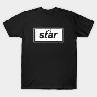 Star - Oasis Mancunian Indie Anthem T-Shirt