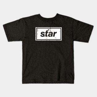 Star - Oasis Mancunian Indie Anthem Kids T-Shirt