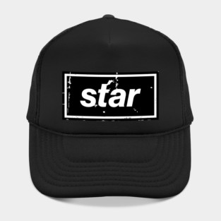 Star - Oasis Mancunian Indie Anthem Black Hat