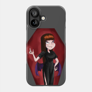Vampire lady Phone Case