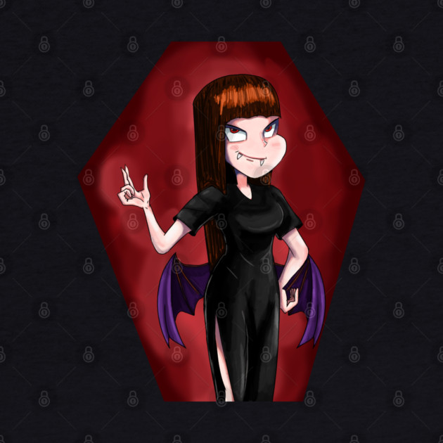 Vampire lady by droidmonkey