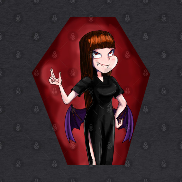 Vampire lady by droidmonkey