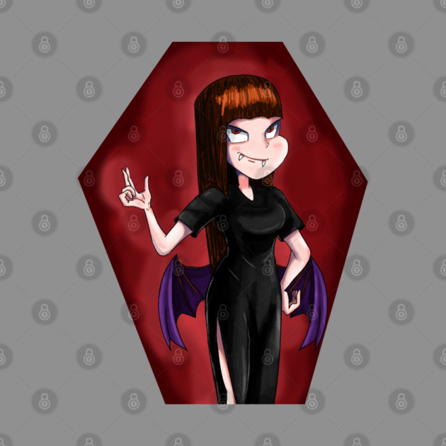 Vampire lady by droidmonkey