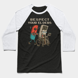 Respect-Your-Elders Baseball T-Shirt