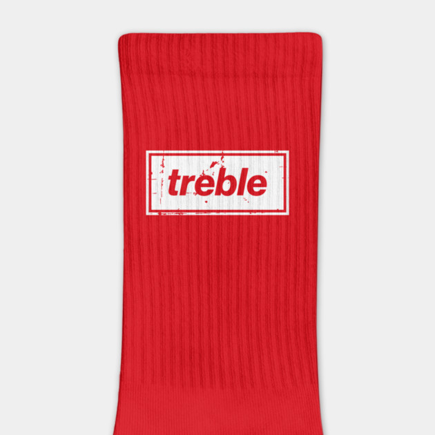 United Treble Football Oasis Indie Music Manchester White by Butter Creative