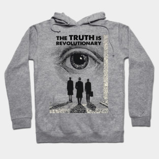 George Orwell: Living in an Orwellian Fiction Hoodie