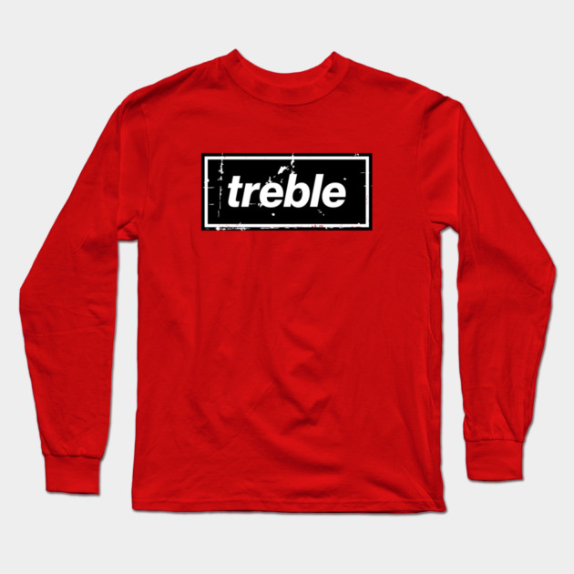 United Treble Football Oasis Indie Music Manchester Long Sleeve T-Shirt by Butter Creative