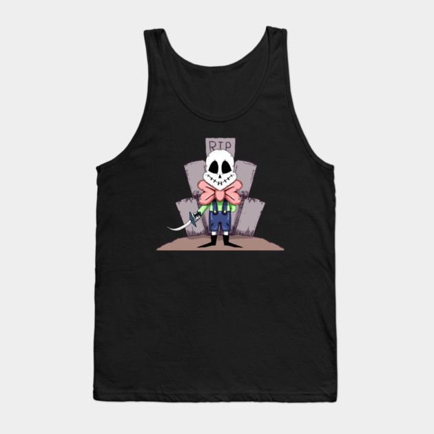 Skull Boi Tank Top by droidmonkey
