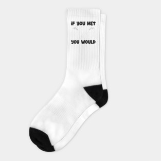 If You Met My Family You Would Understand, Sarcasm, Typography Socks