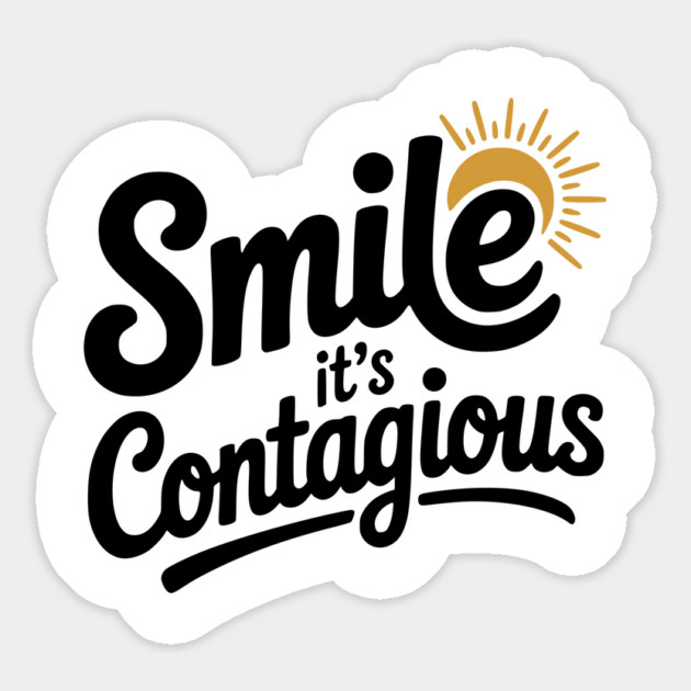 Smile It’s Contagious Magnet by Frank Ring