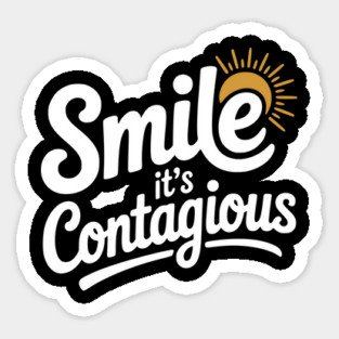 Smile It’s Contagious Magnet