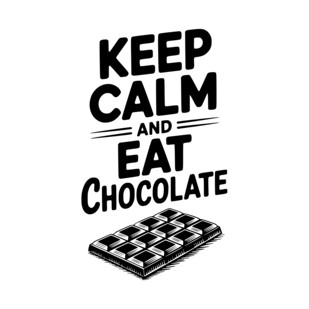 Keep Calm and Eat Chocolate by Frank Ring