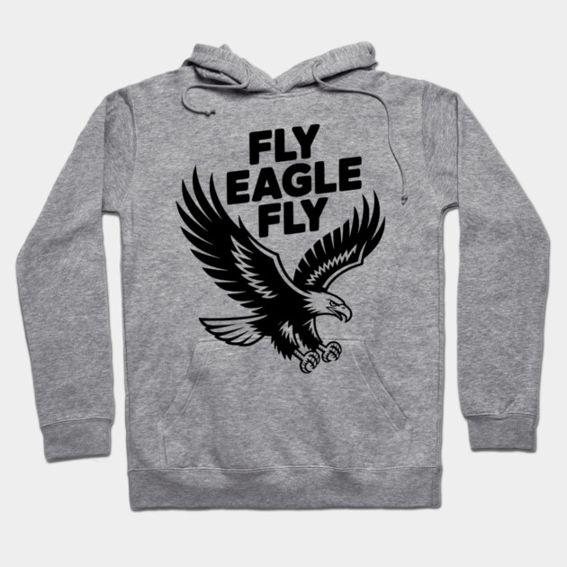 Fly Eagle Fly Hoodie by Frank Ring